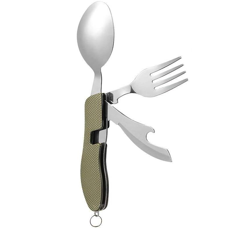 Foldable Cutlery Set - 4-in-1