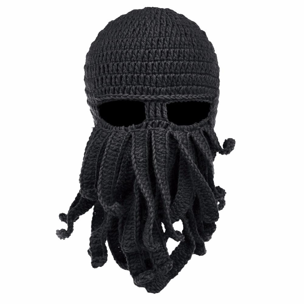 Balaclava, Octopus - Black