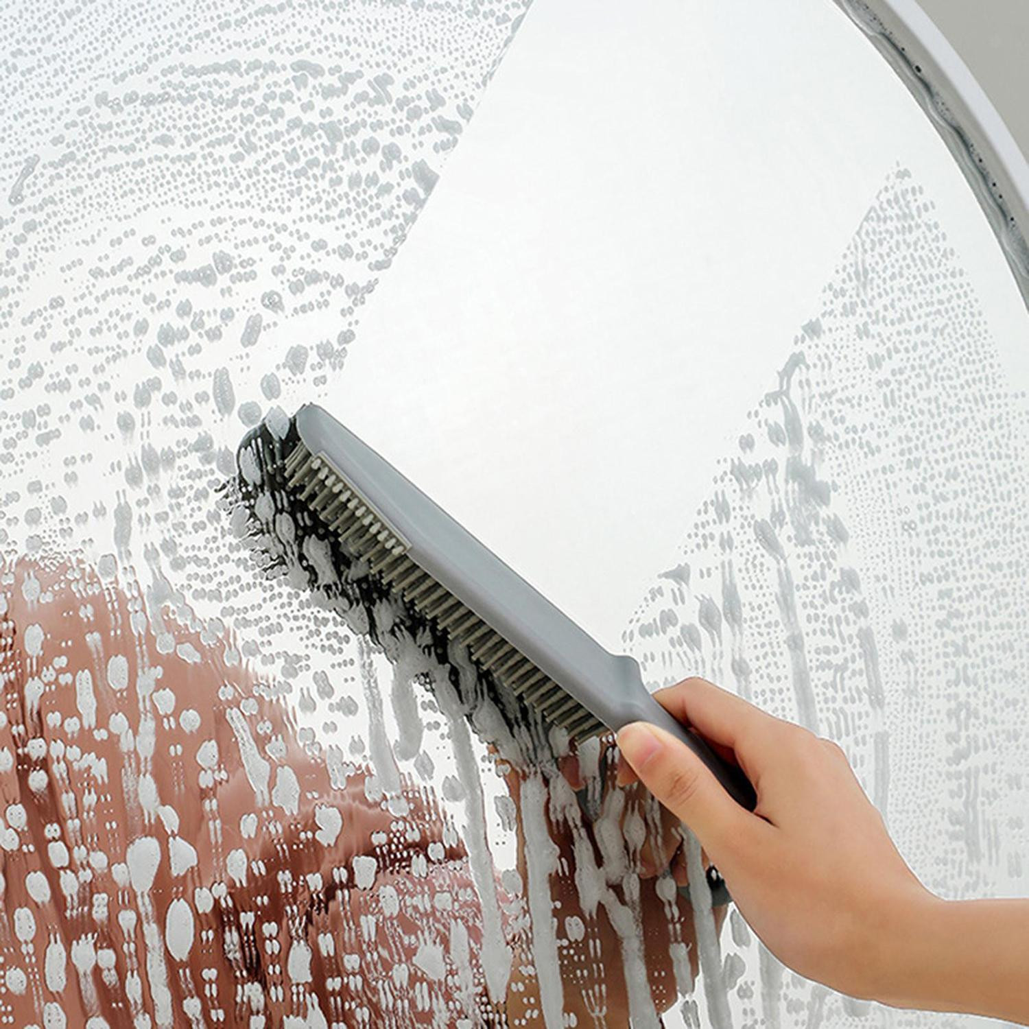 Multifunctional Cleaning Brush, Silicone - Grey