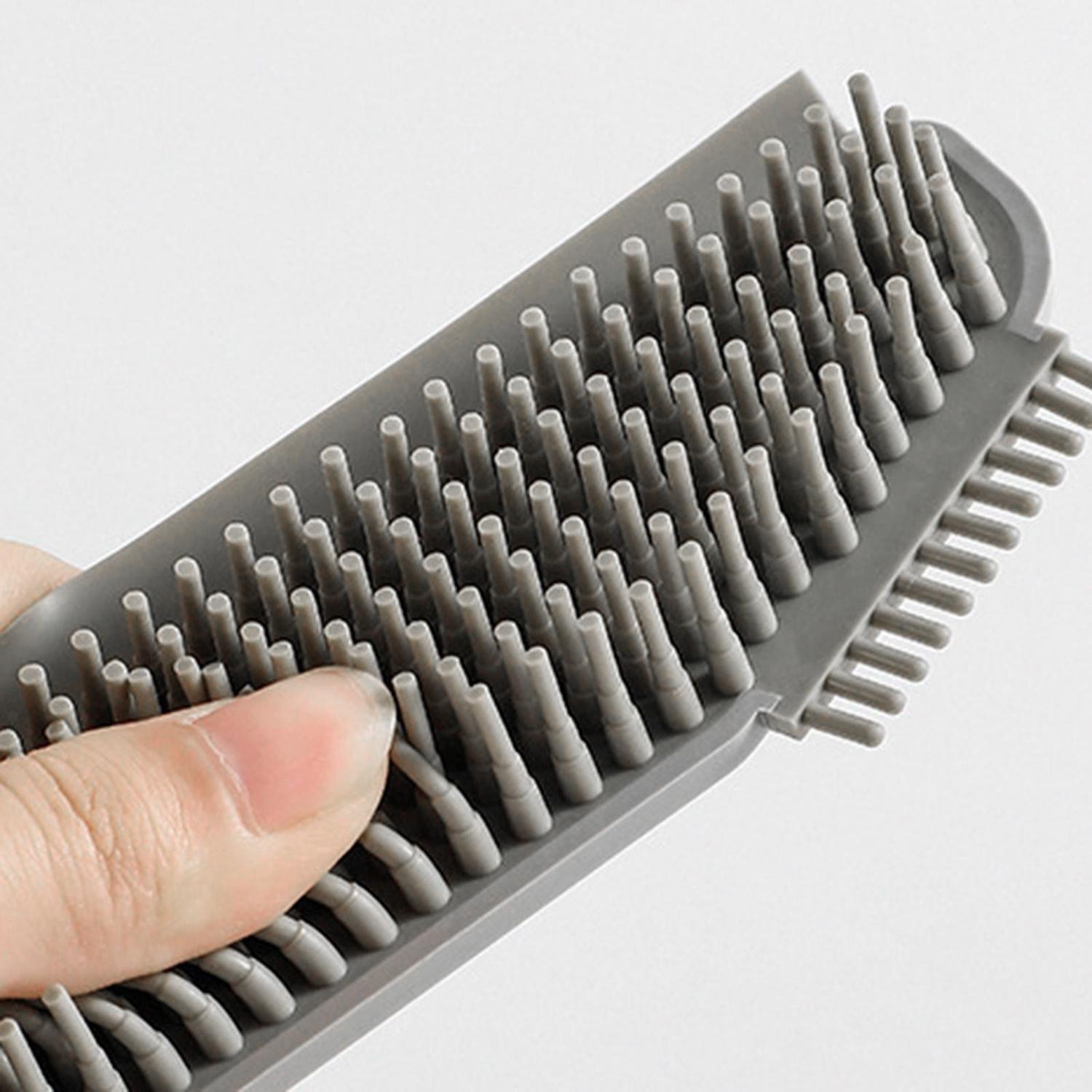 Multifunctional Cleaning Brush, Silicone - Grey