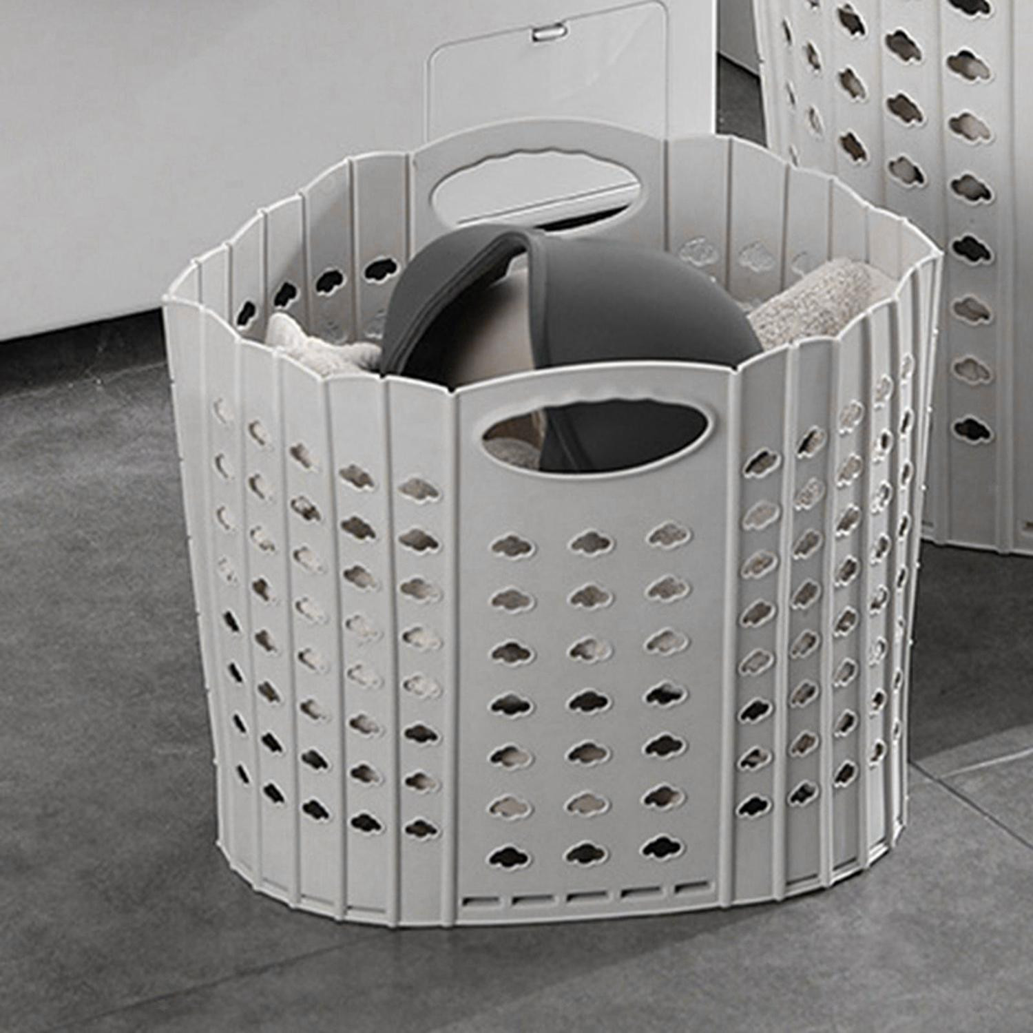 Foldable Storage Basket - Gray