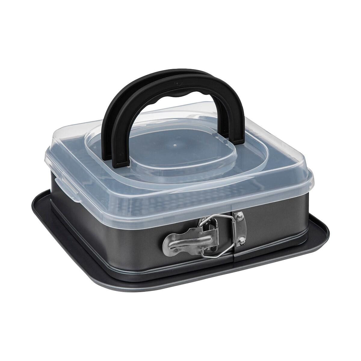 Square Spring Form - lid and carrying handle