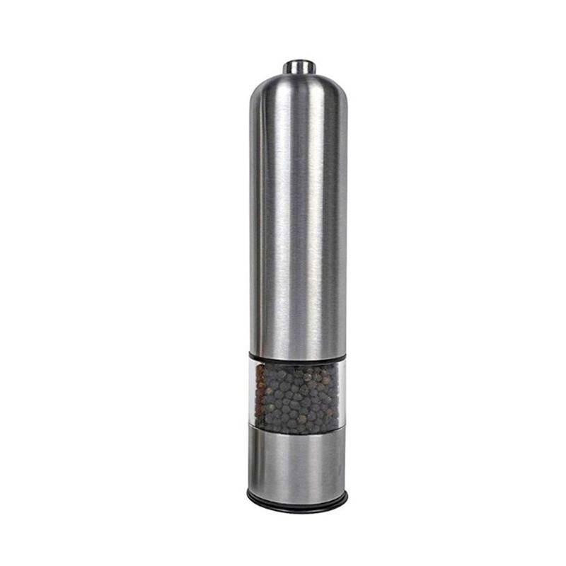 Electric pepper mill - battery powered - LED
