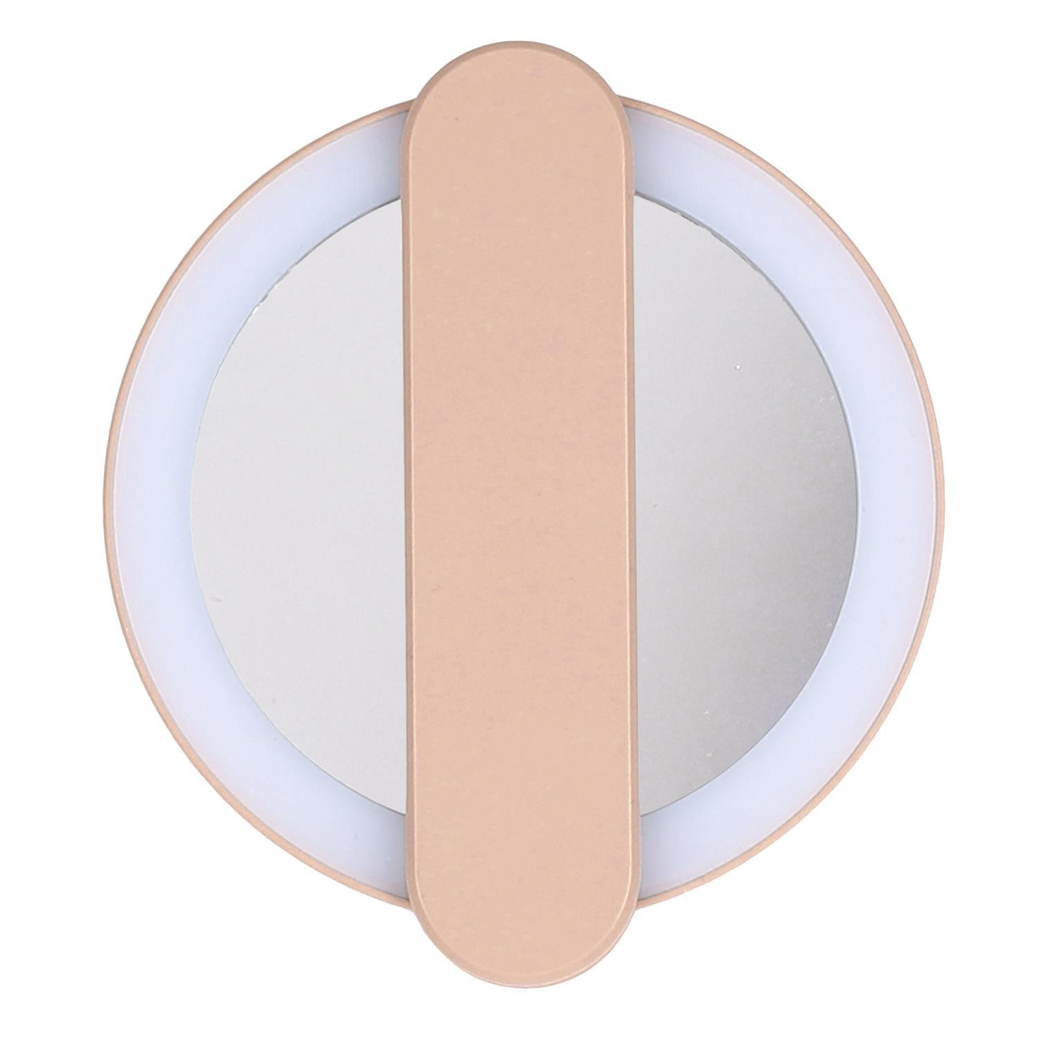 Miroir de poche avec éclairage LED - USB