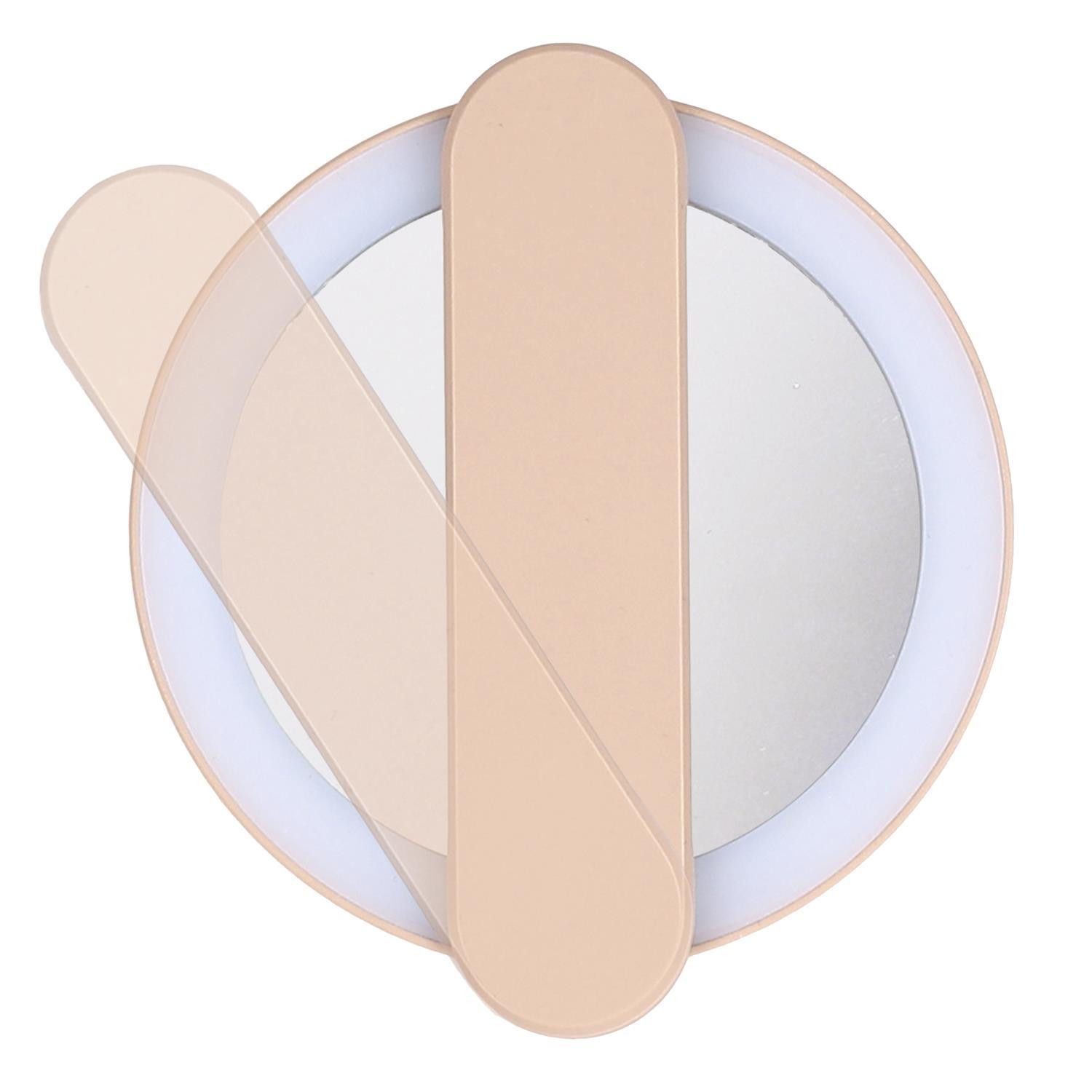Pocket mirror with LED lighting - USB