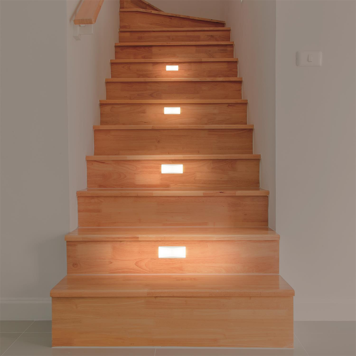 LED lights with light detector - 2 pcs
