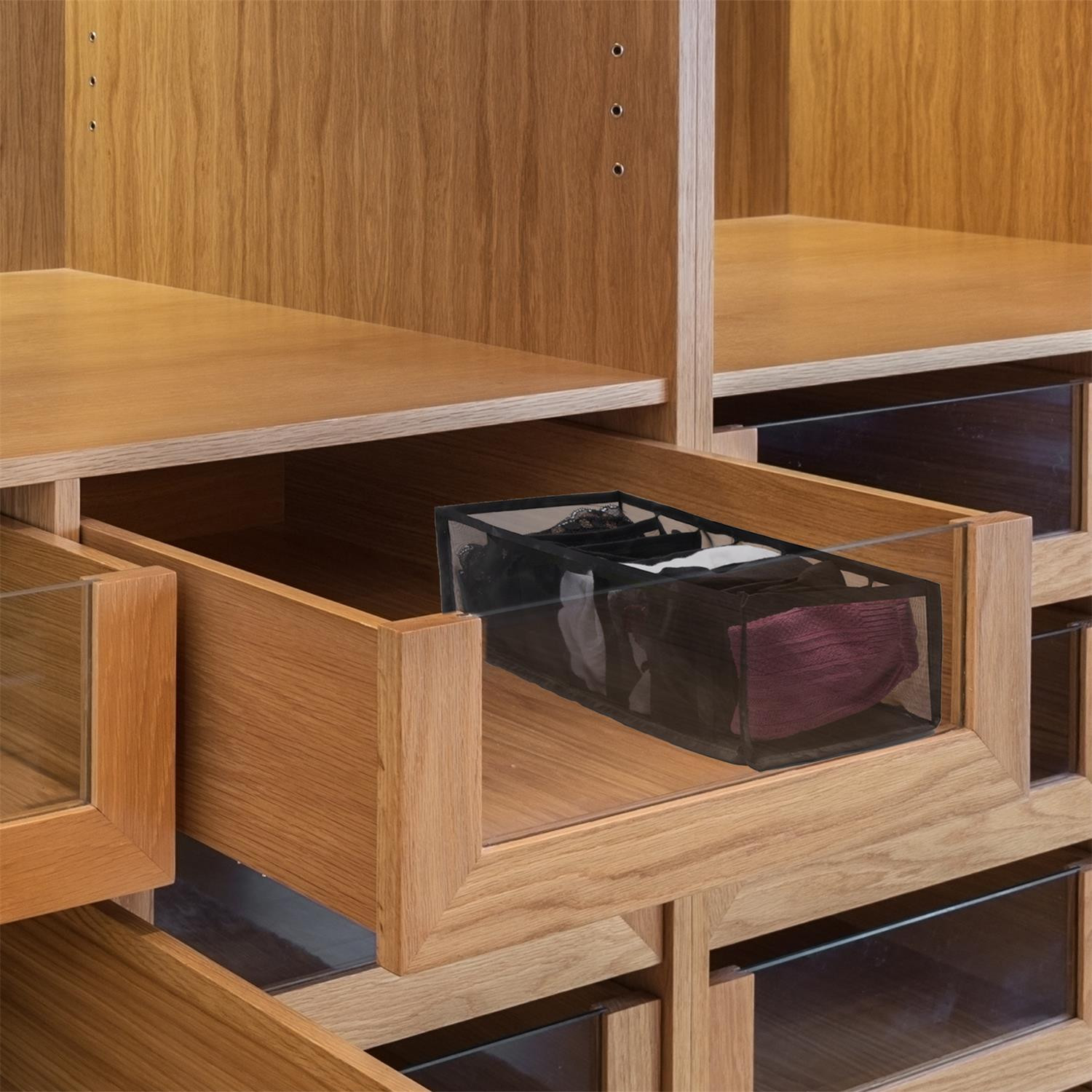 Rangement vêtements, 7 compartiments