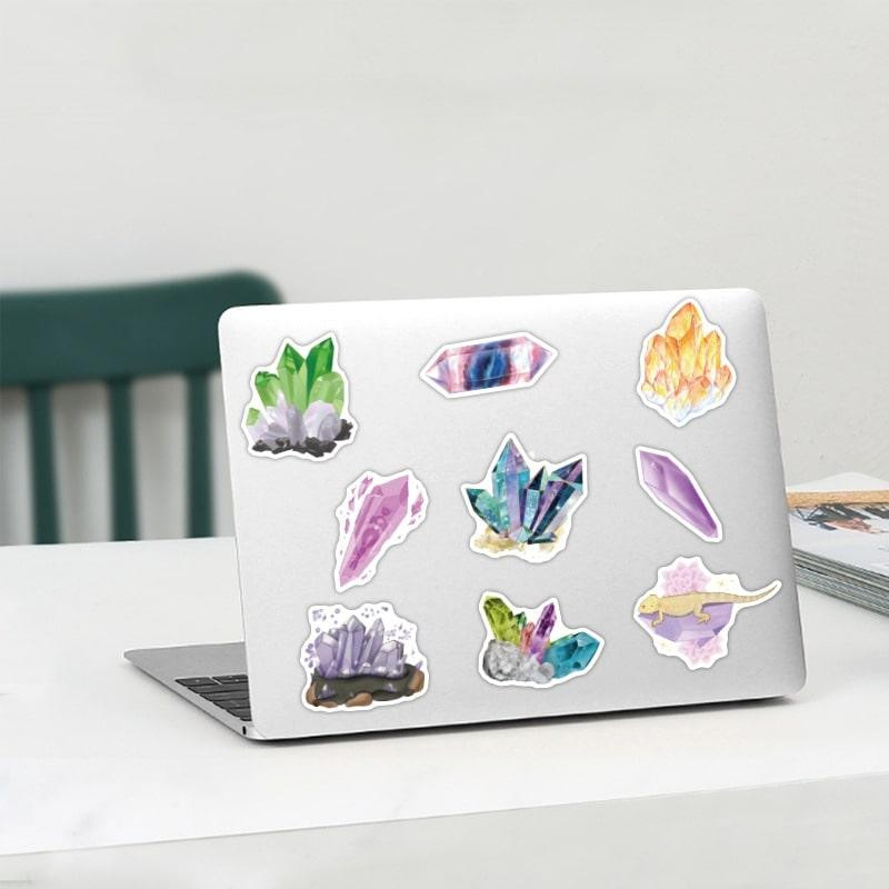 Stickers - crystals - 50 pcs