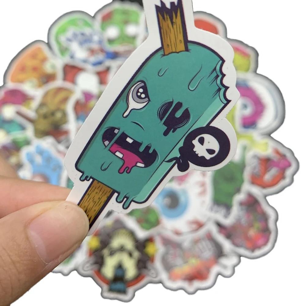 Aufkleber - Horror - Zombies - 50 Stk