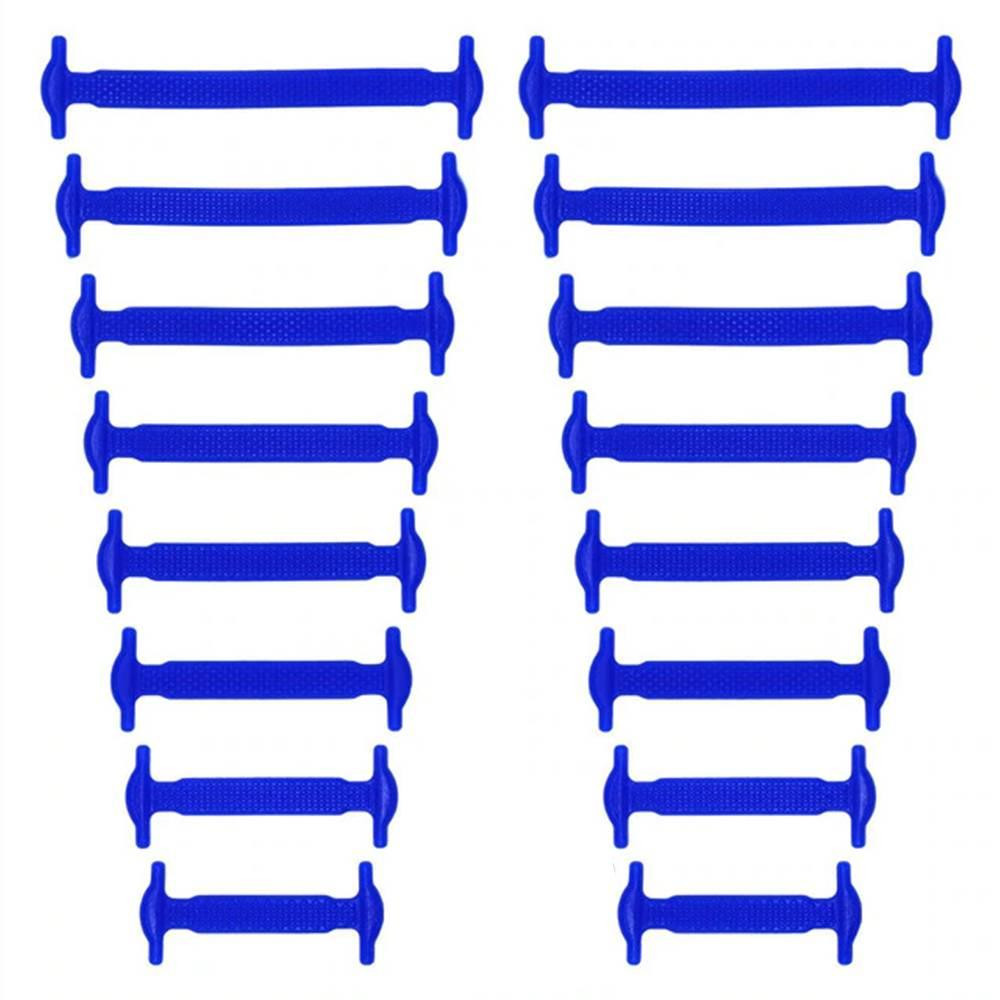 Lacci elastici - blu 16 pz