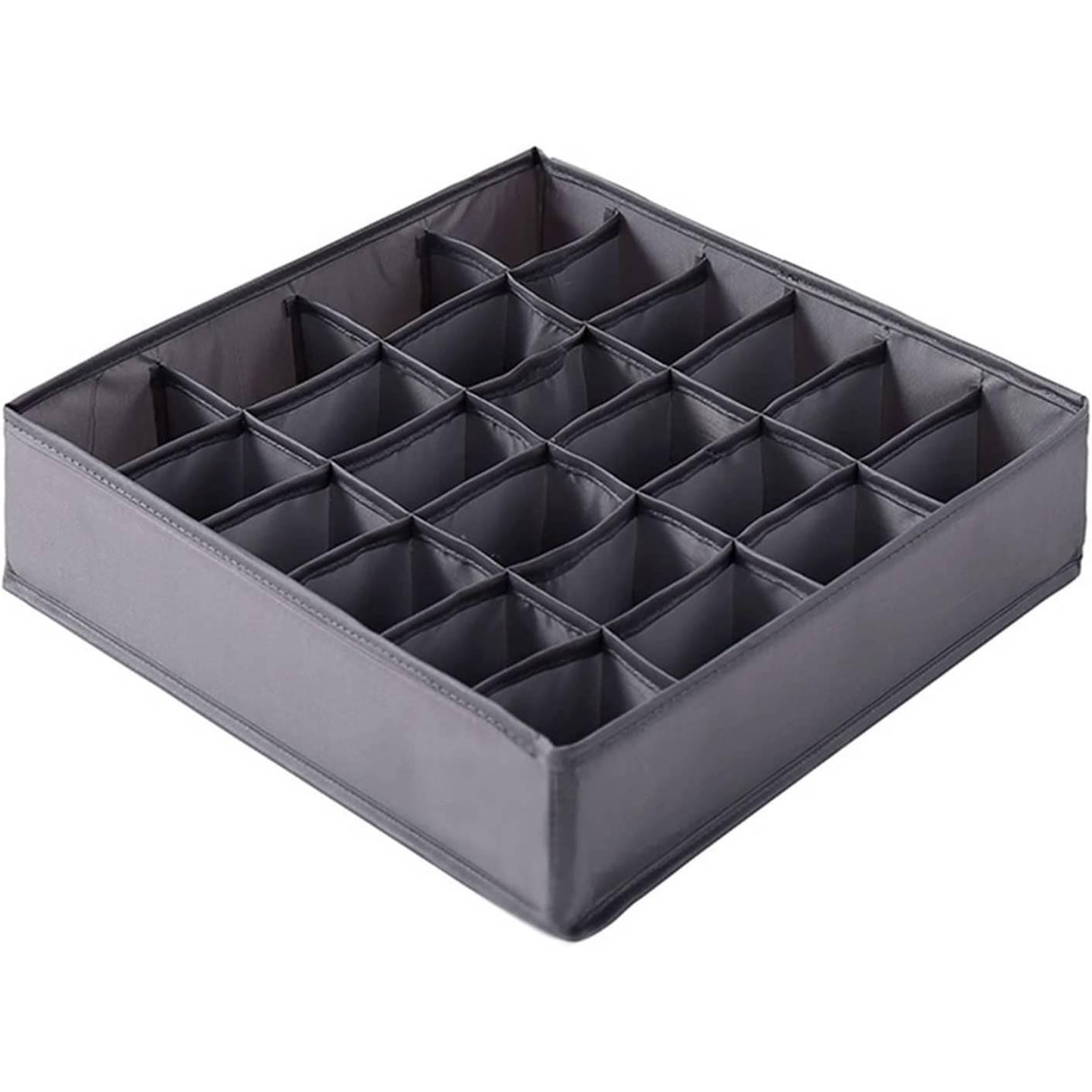Storage basket for socks - gray