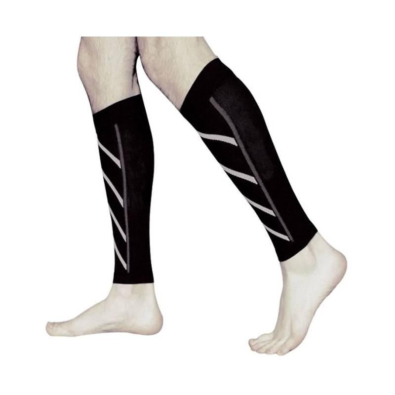 Calze a compressione per corsa - nere