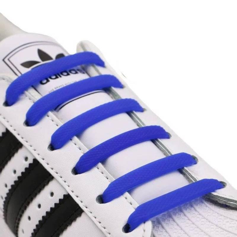 Lacci elastici - blu 16 pz