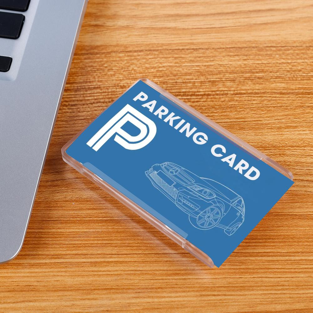 Parking permit holder - Transparent
