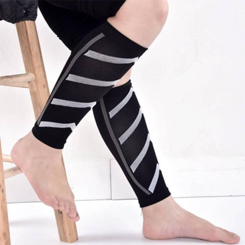 Calze a compressione per corsa - nere