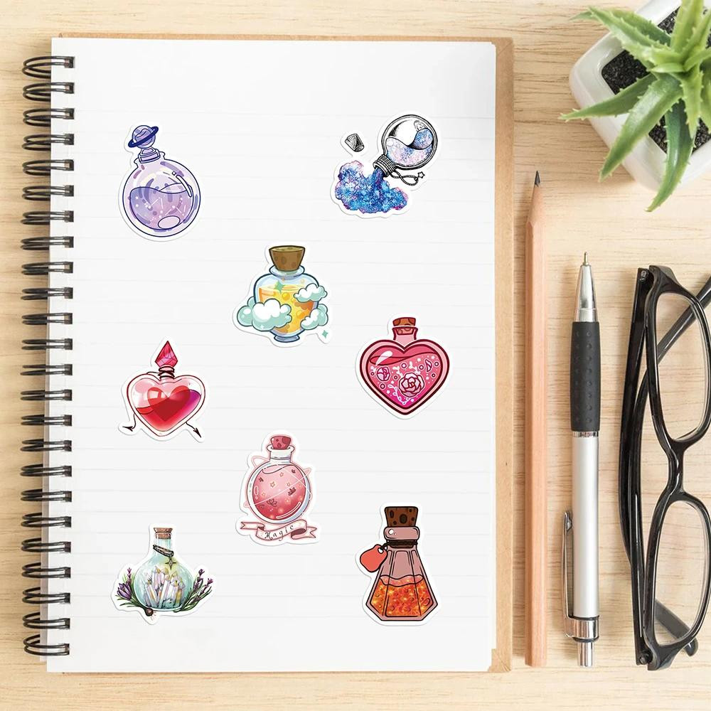 Stickers magic love - 50 pcs