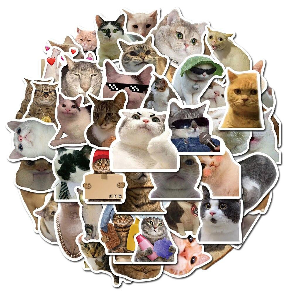 Stickers katten - 50 st