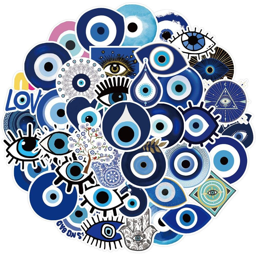 Stickers - coole ogen - 50 st