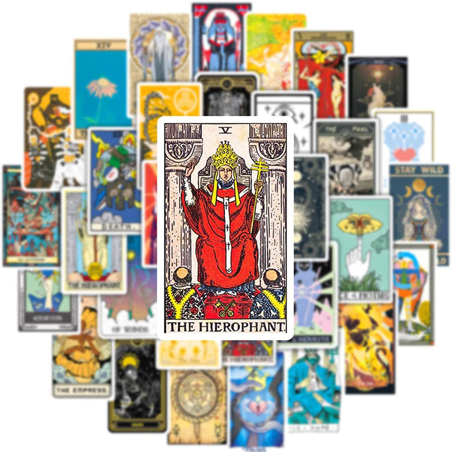 Aufkleber - Tarot - 50 Stk