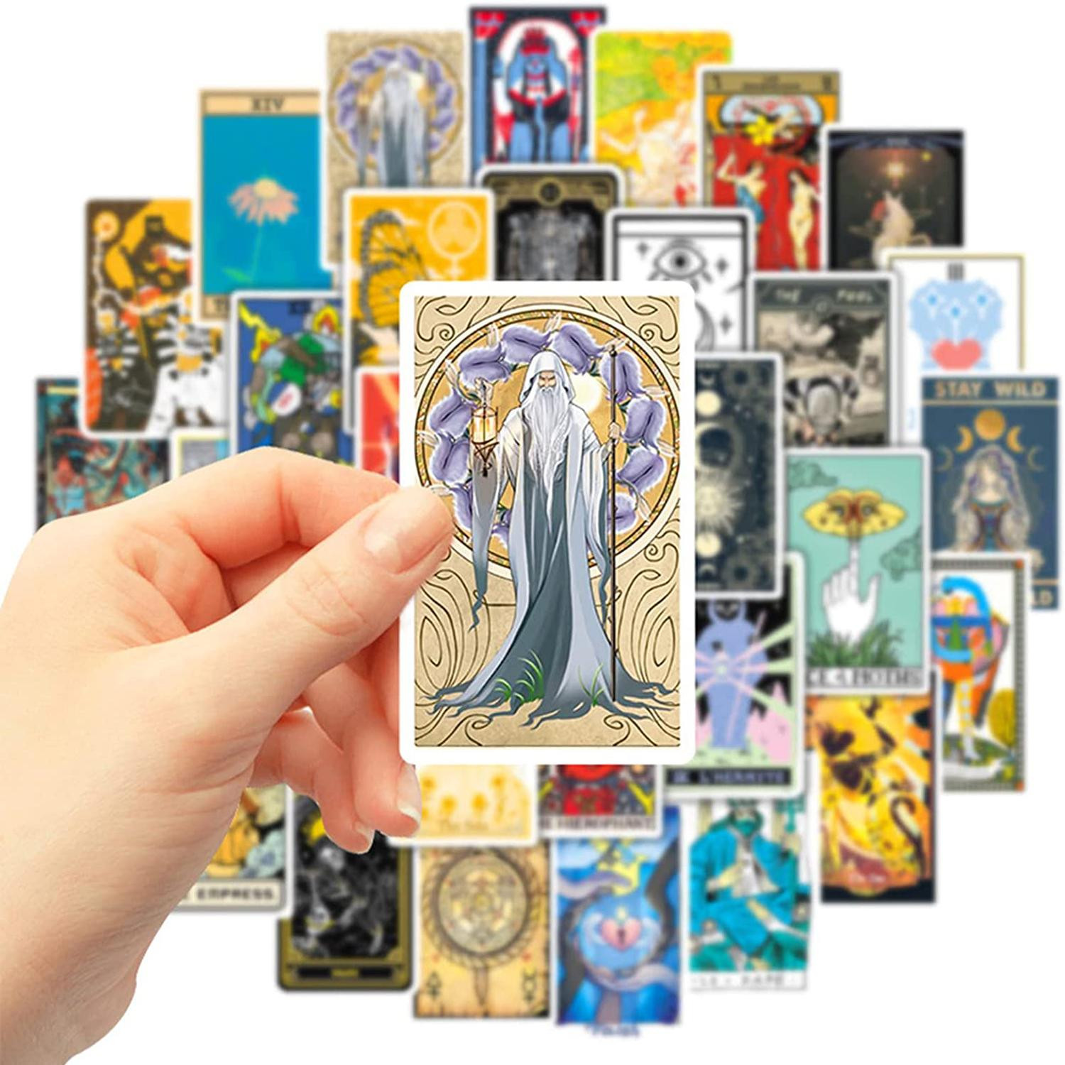 Stickers - Tarot - 50 pcs