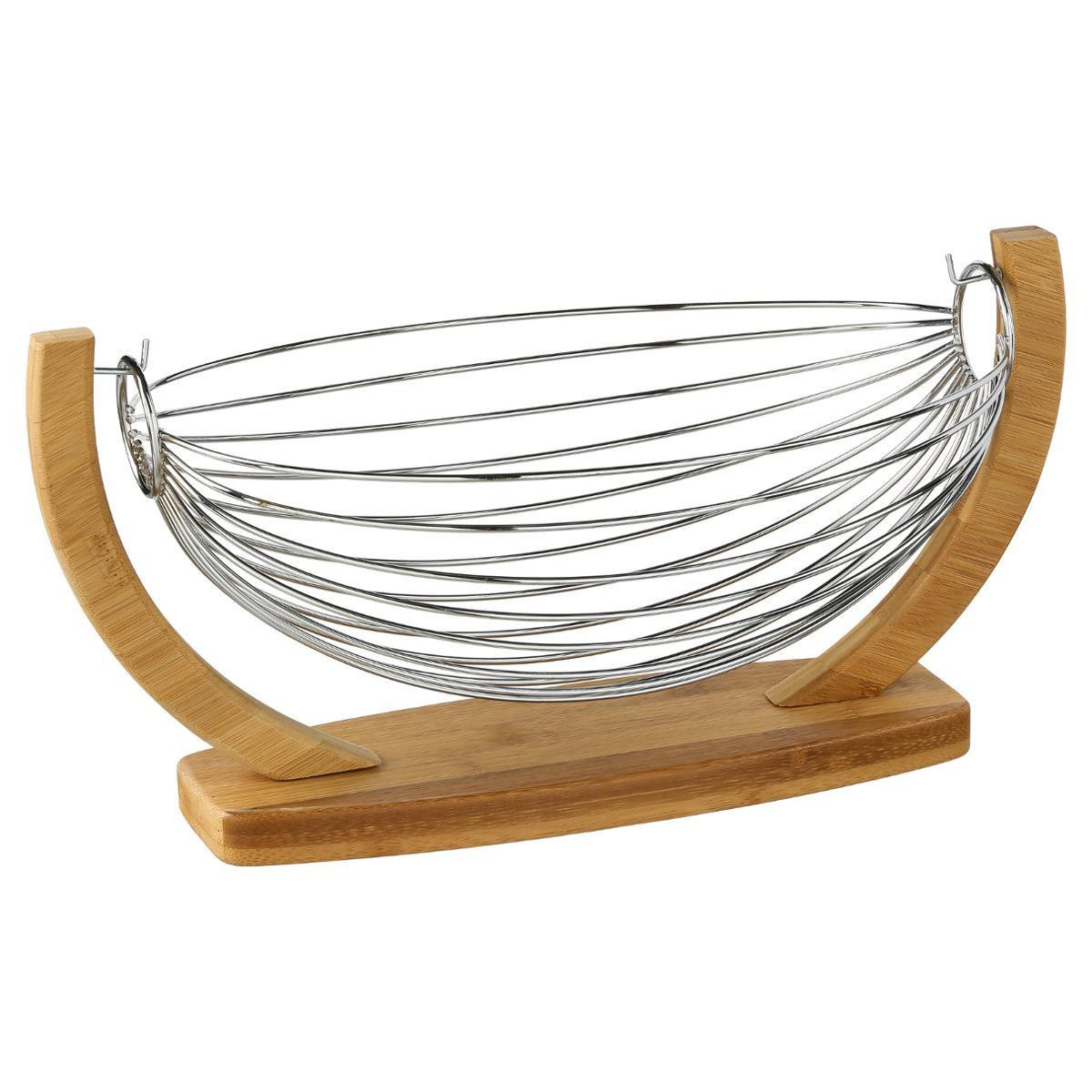 Storage basket bamboo
