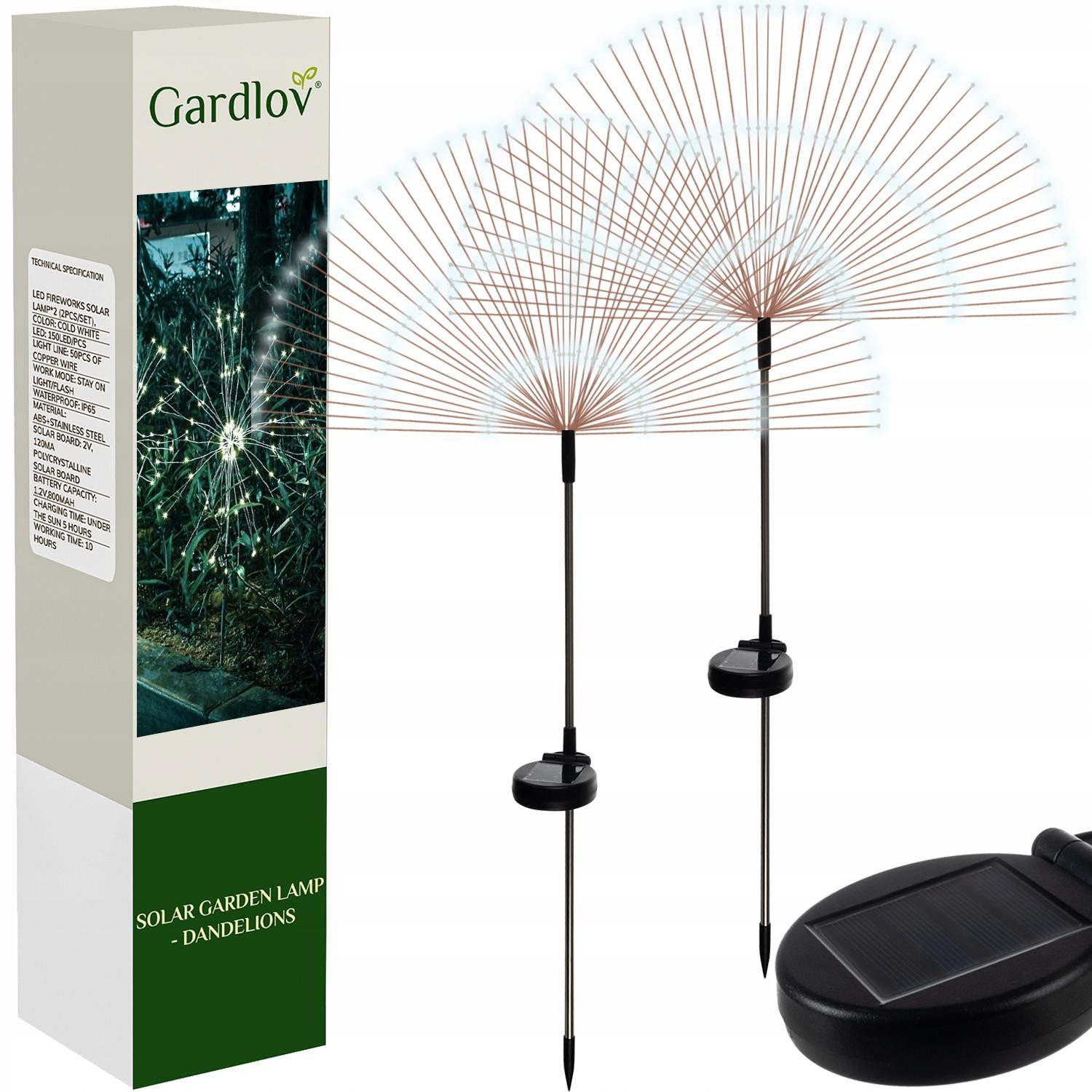 Solar cell lamp Dandelion