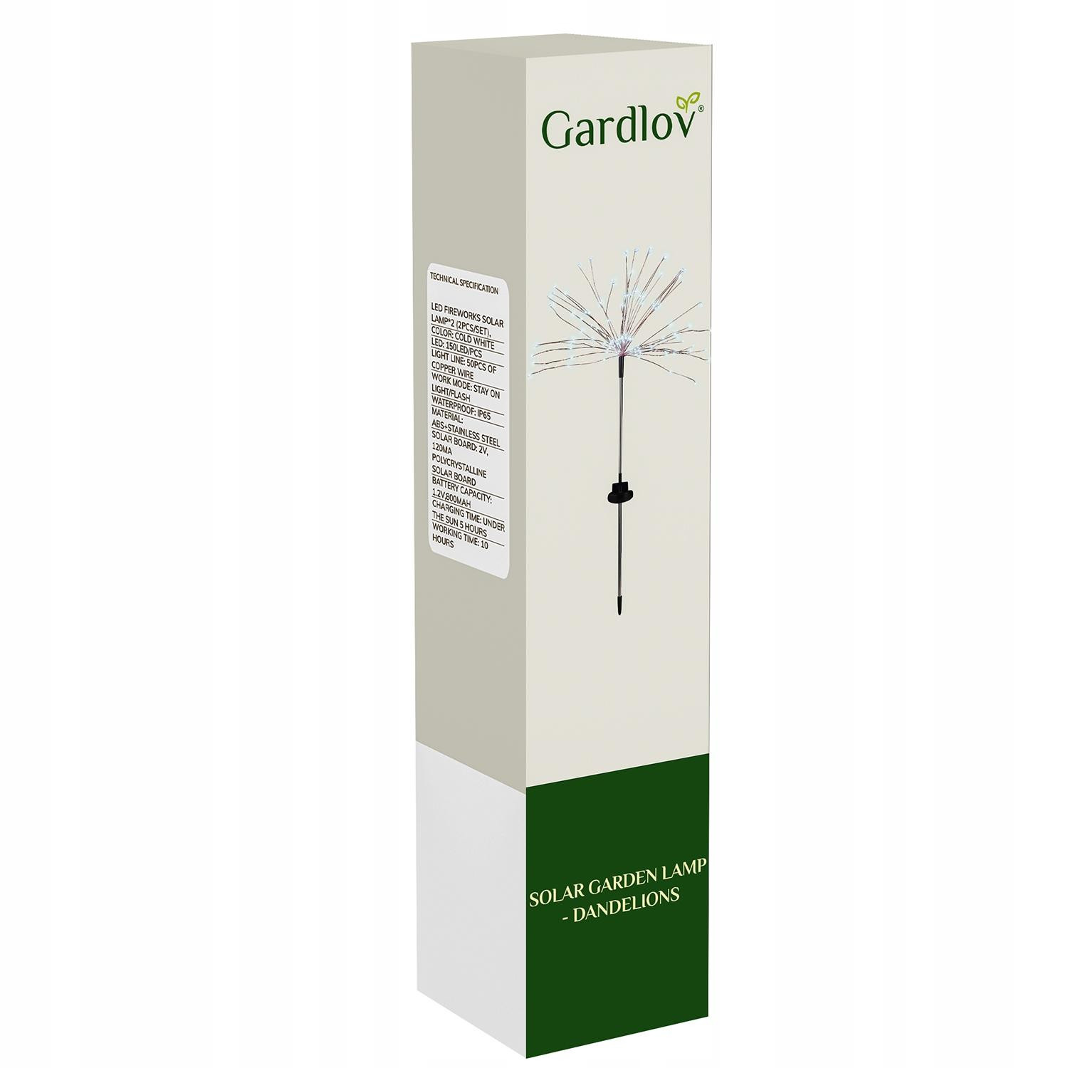 Lampada a celle solari Dandelion
