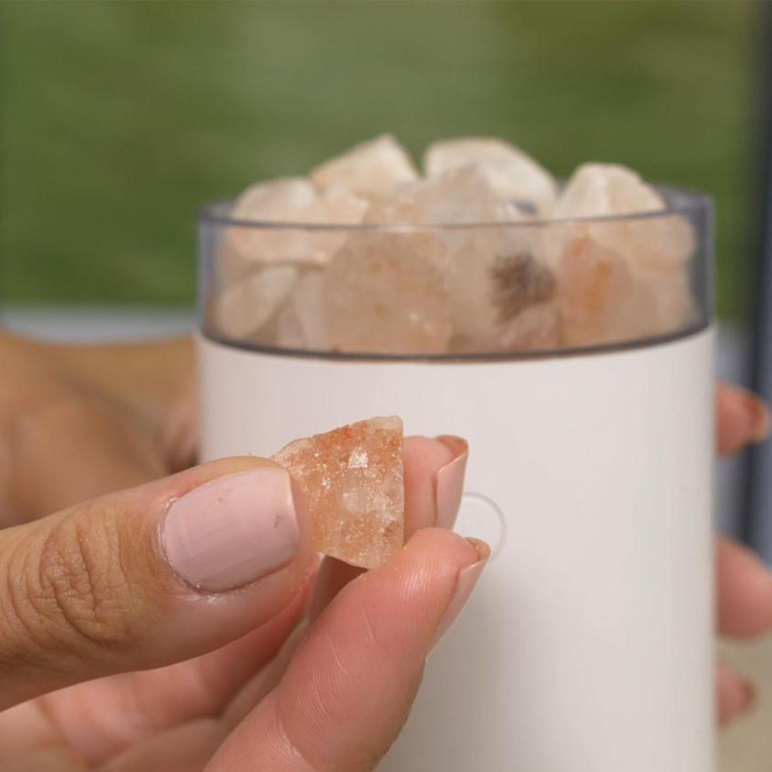 Scent spreader for essential oils and salt
