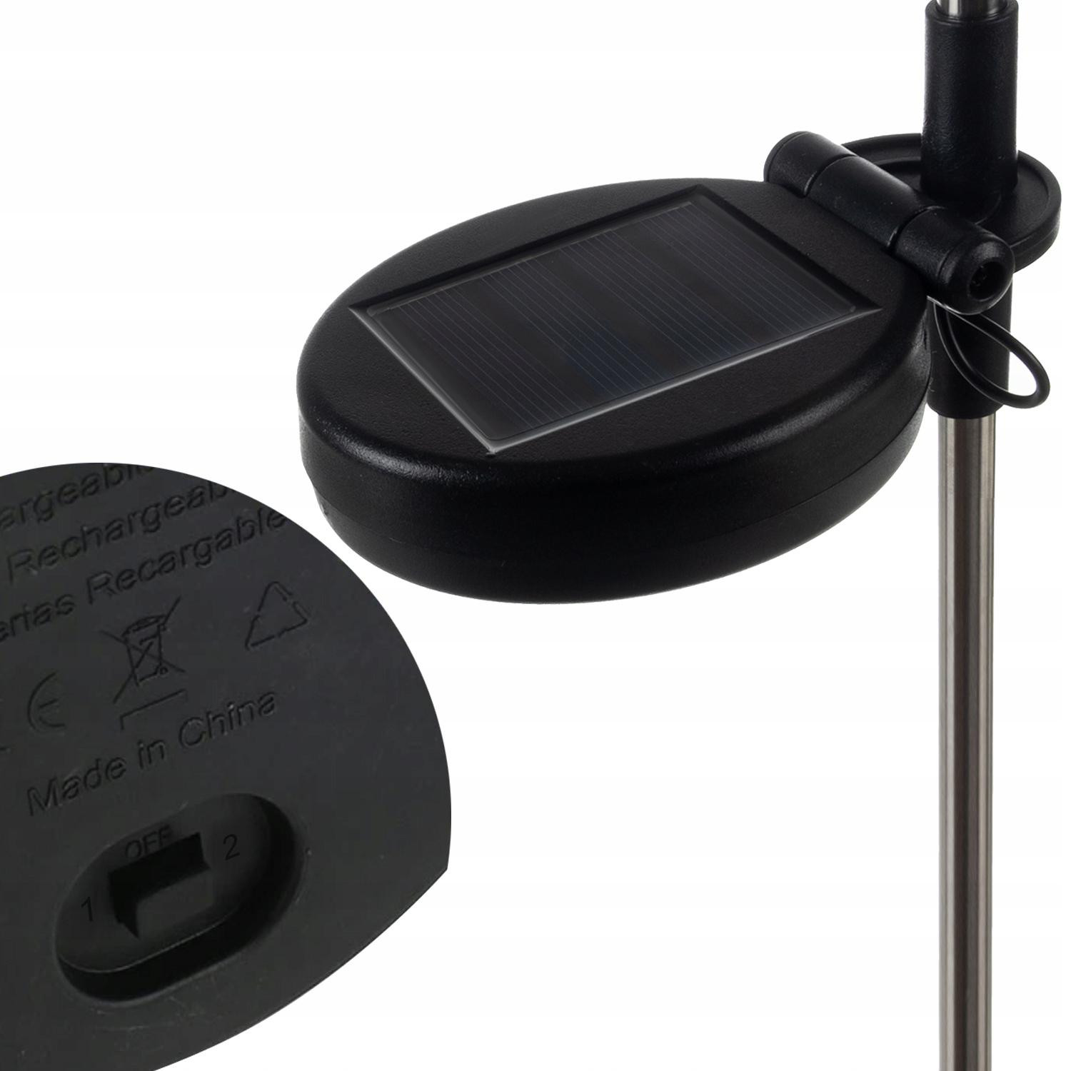 Solarzellenlampe Löwenzahn