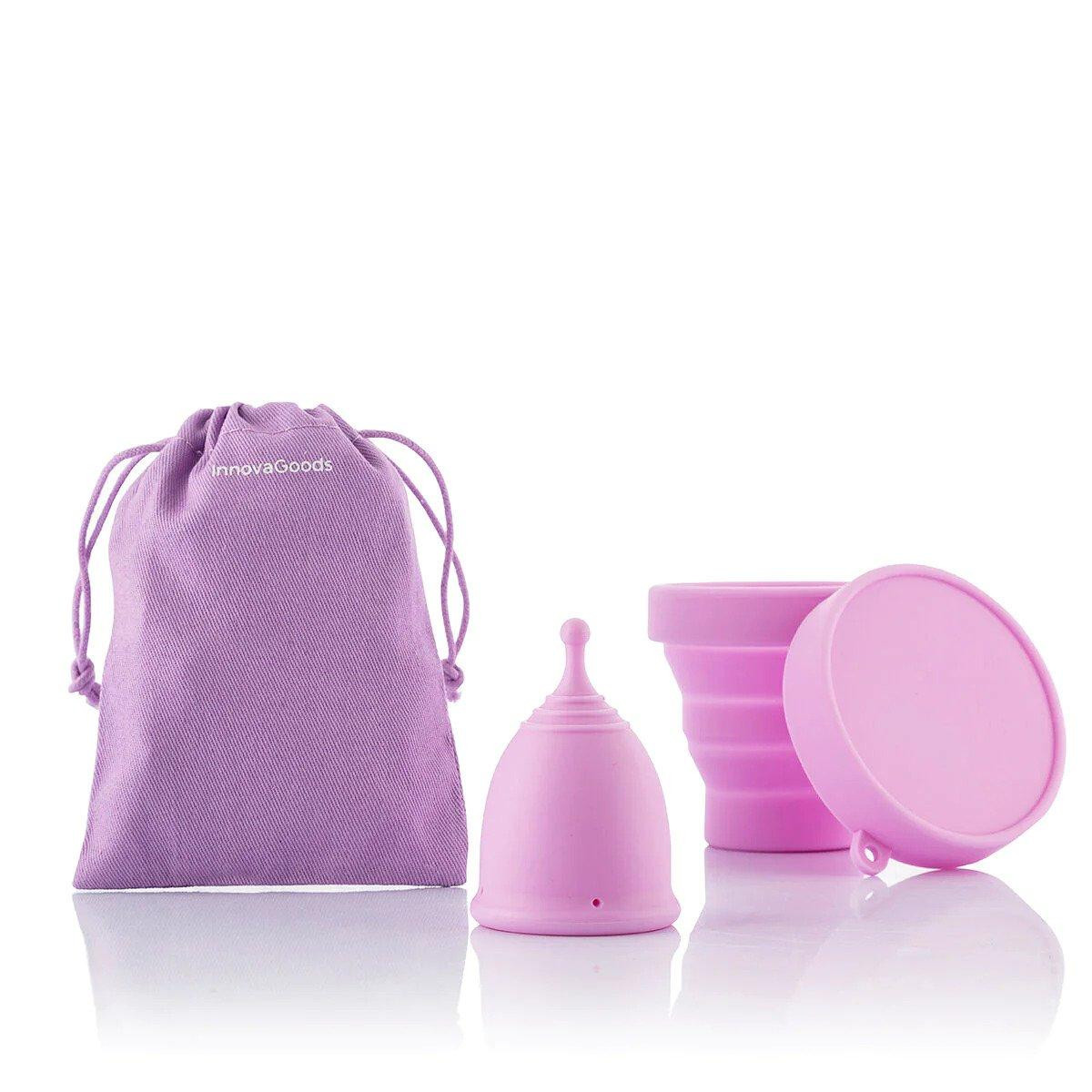Menstrual cup with accessories - Small / Large