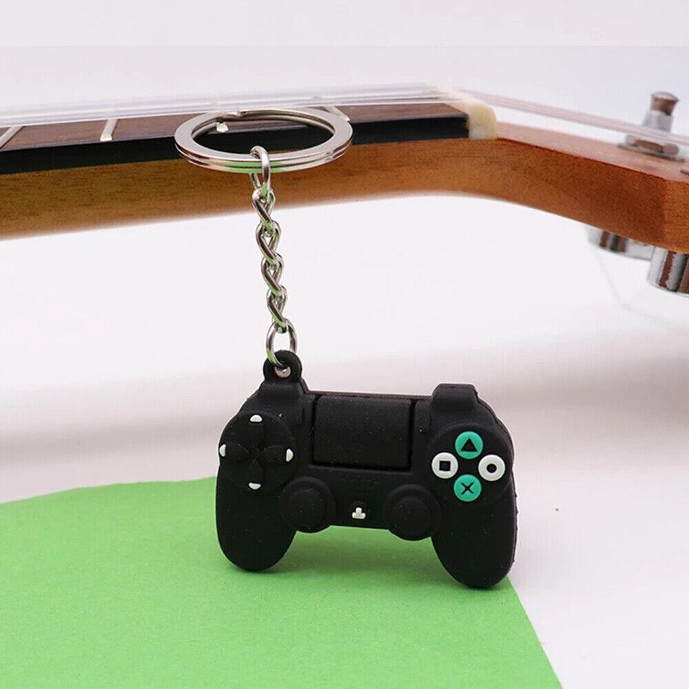 Key ring with video game console
