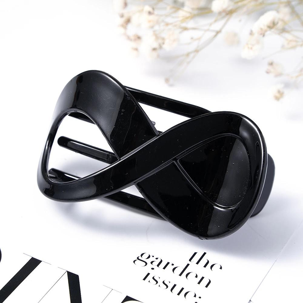 Barrette stylée - noir