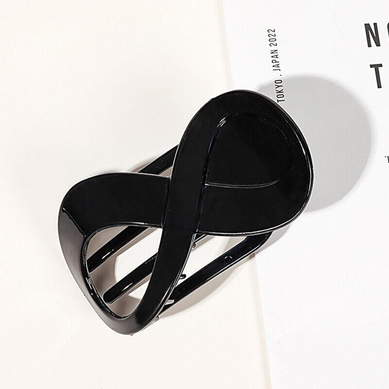 Barrette stylée - noir
