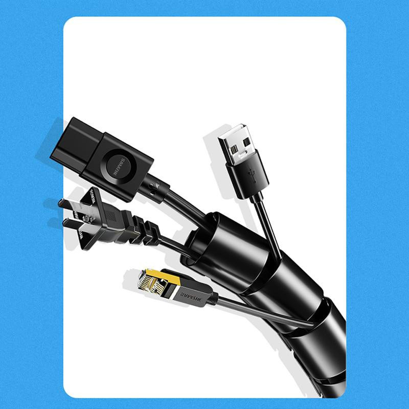 Flexible cable protection - 16 mm - black