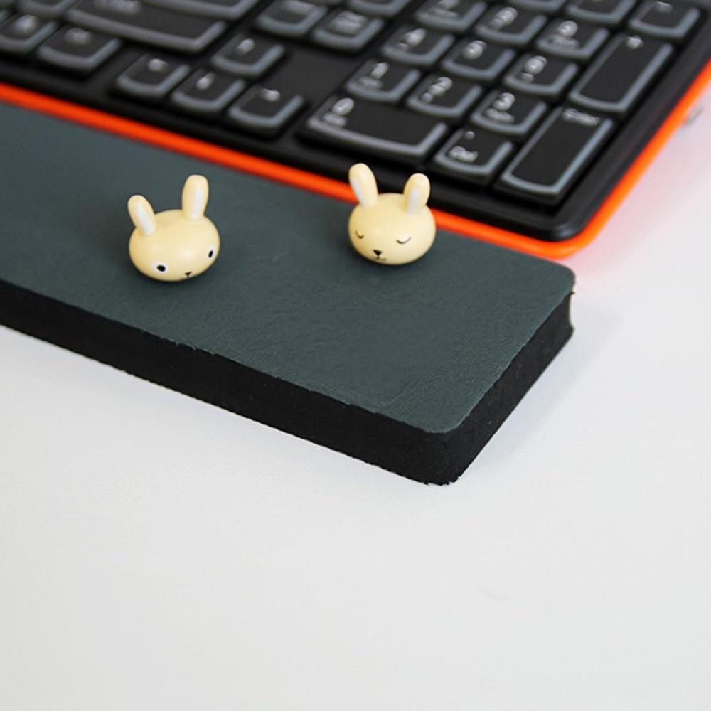 Convenient wrist support for keyboard - black