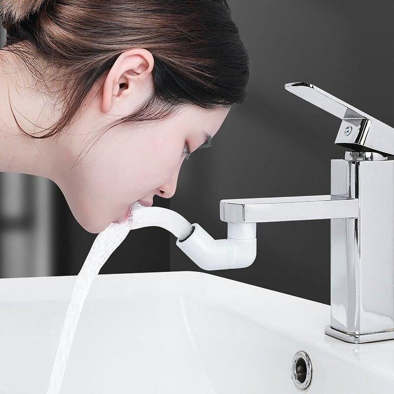 Buse rotative à robinet - blanc