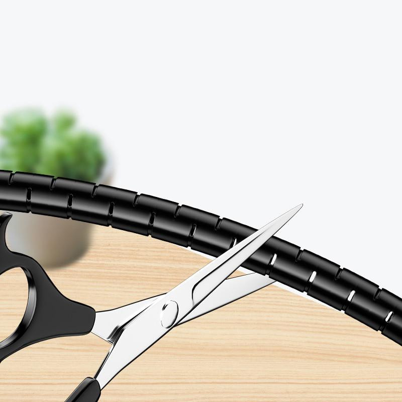 Flexible cable protection - 16 mm - black