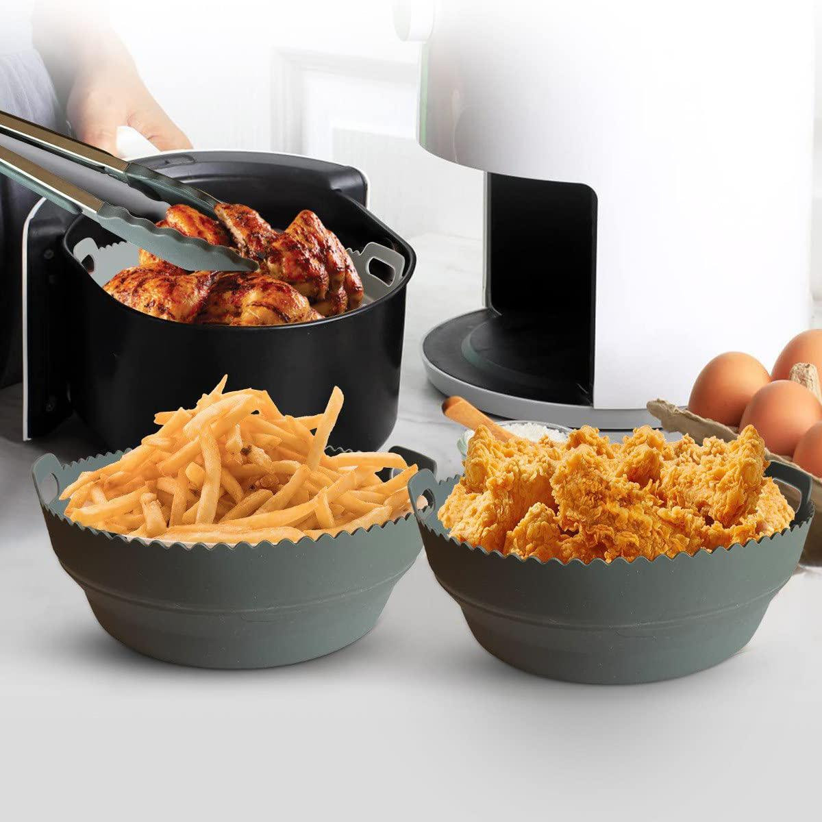 Formulario reutilizable para airfryer - gris