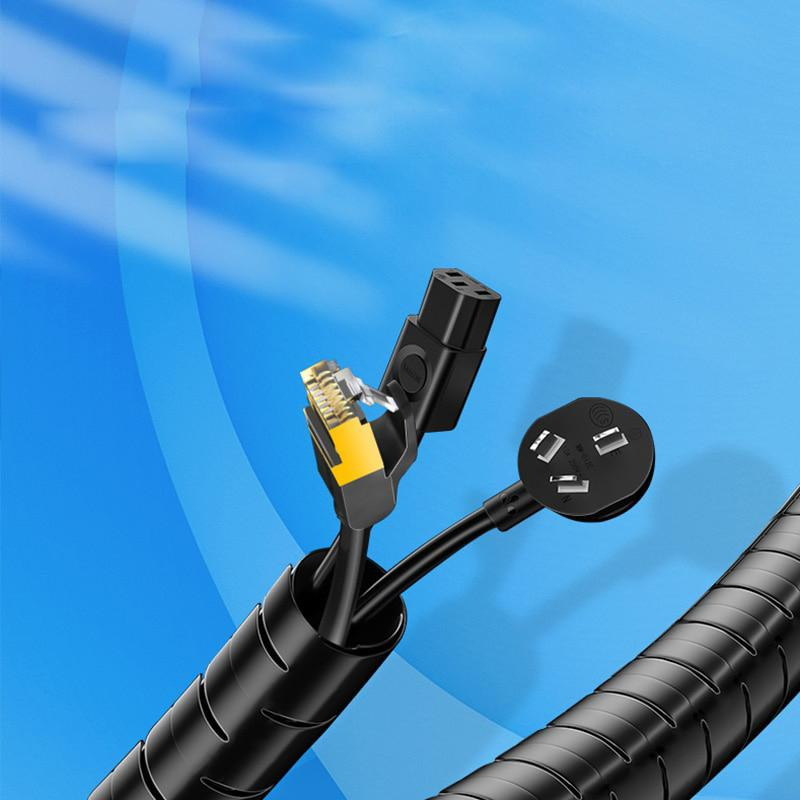 Flexible cable protection - 16 mm - black