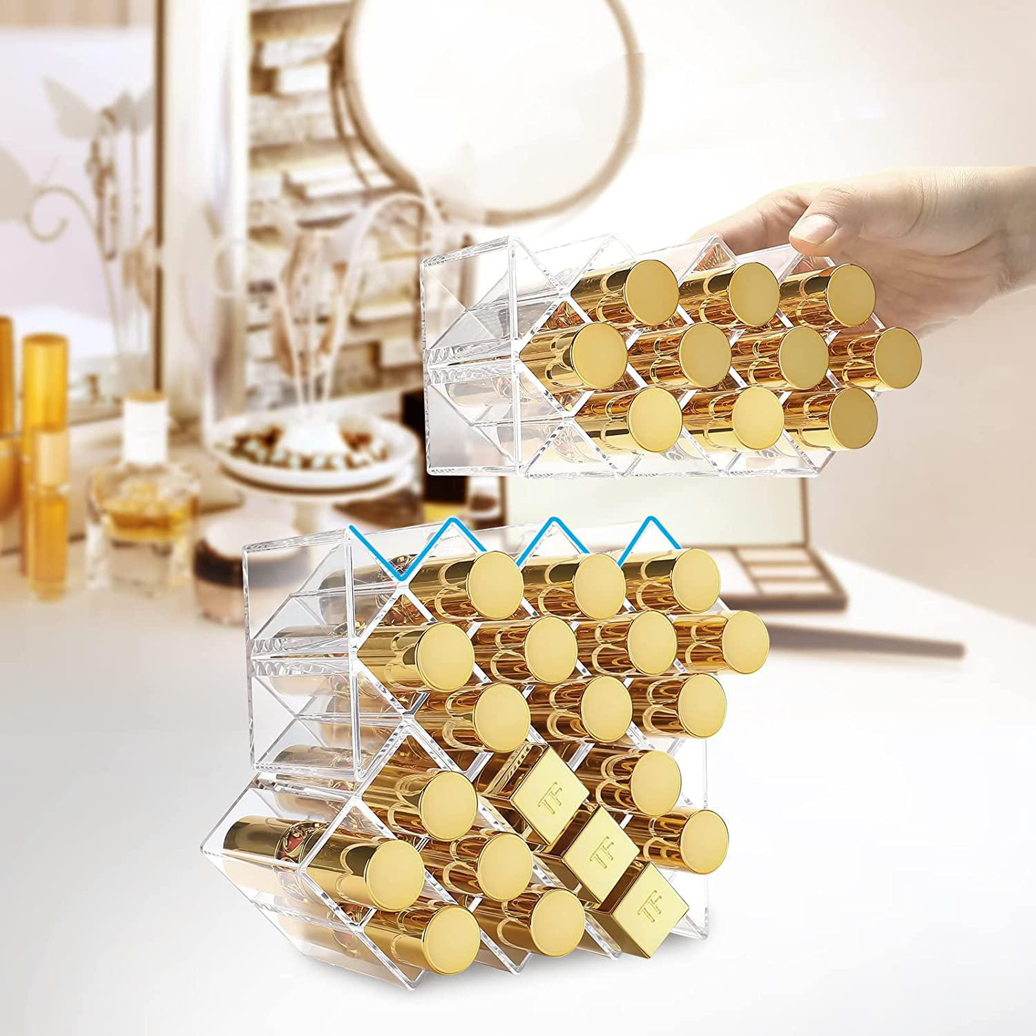 Storage racks for lipstick - 10 compartments