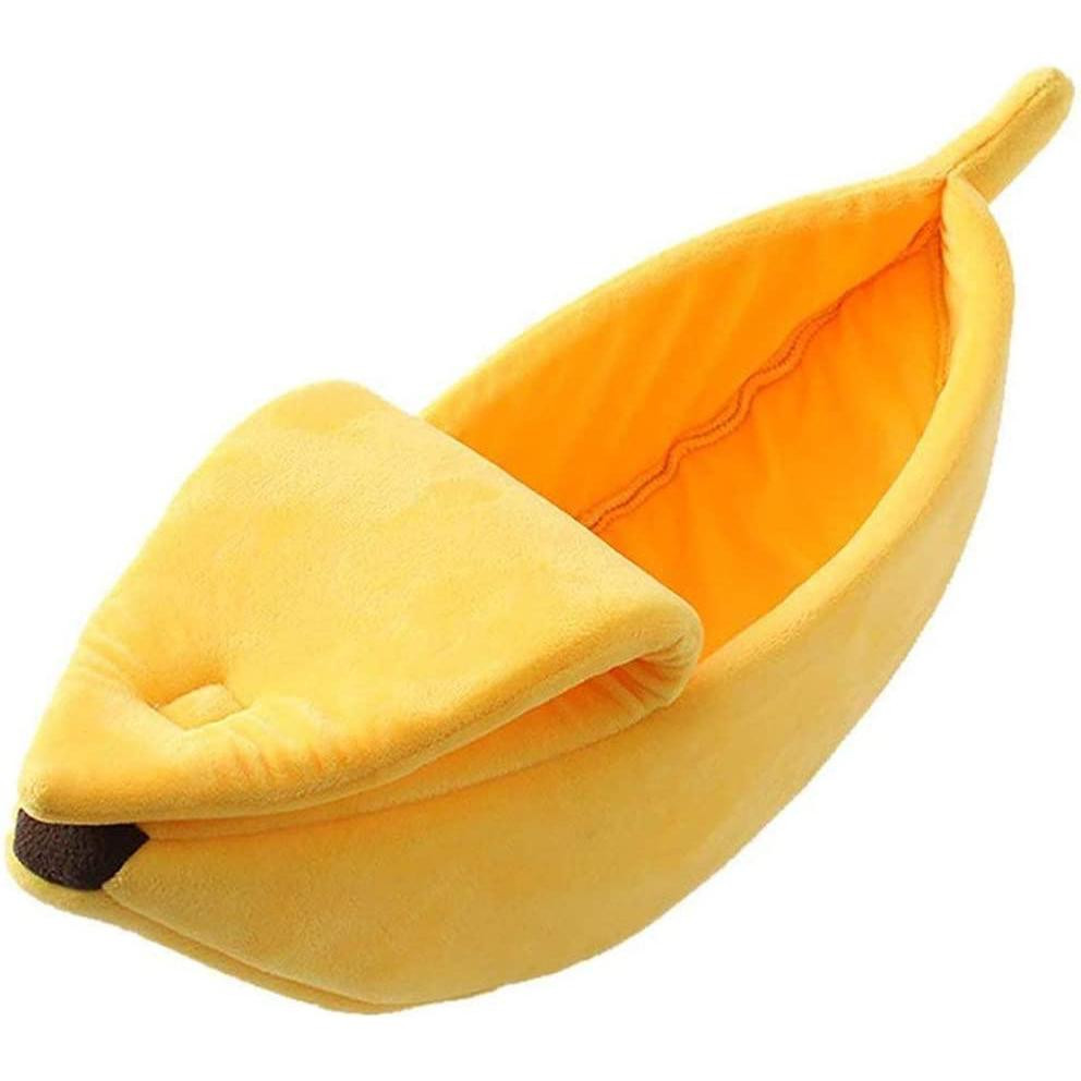 Bananenförmiger Katzenkorb