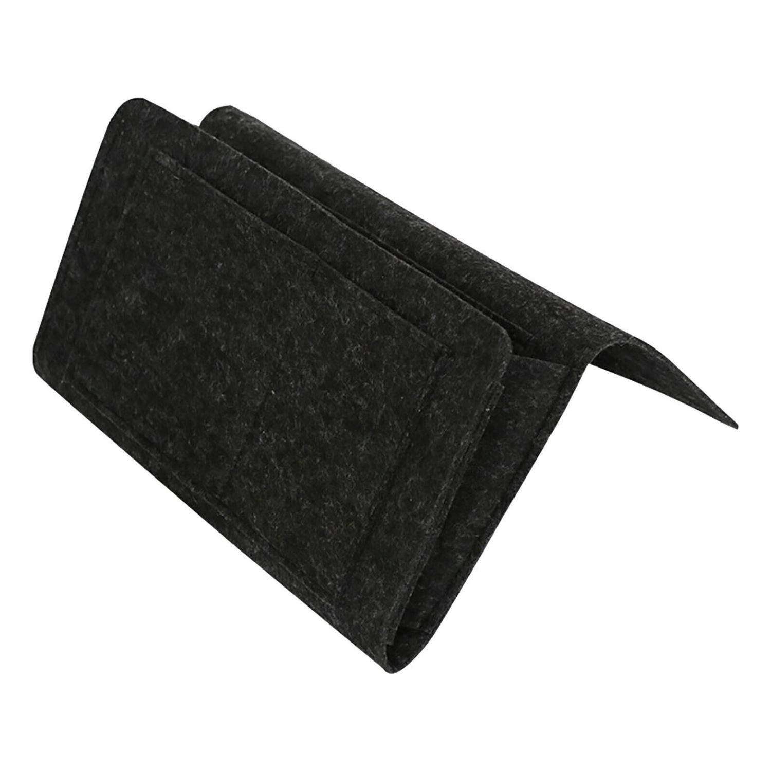 Rangement de lit intelligent - textile - gris