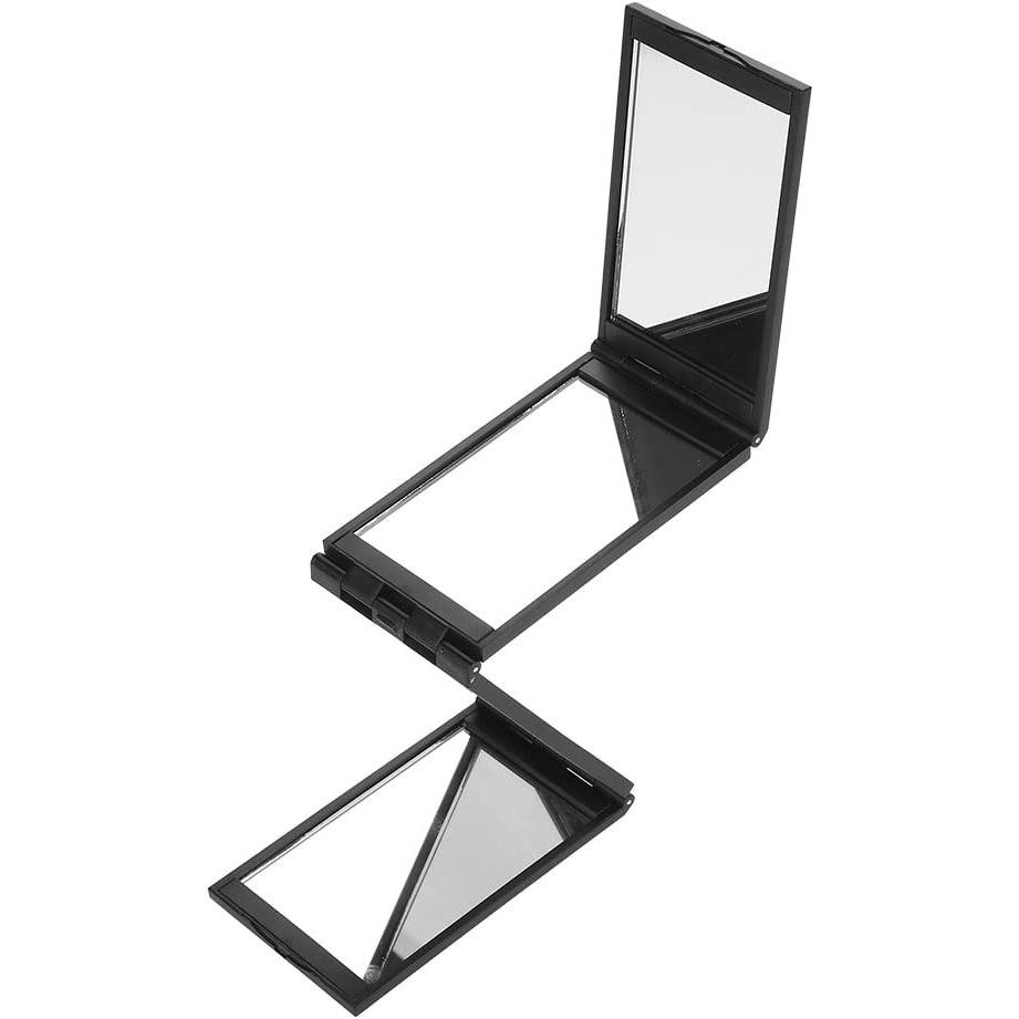 Foldable pocket mirror - 4 mirrors