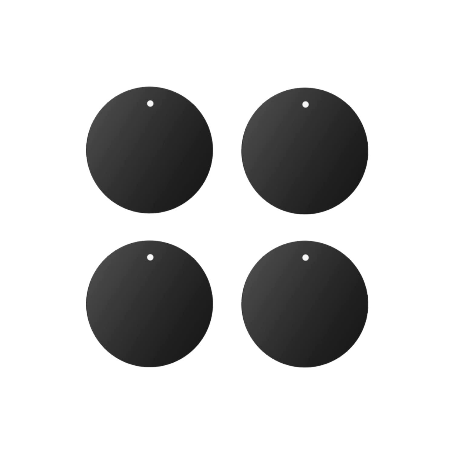 Placa magnética para celular - autoadesiva - 4pcs