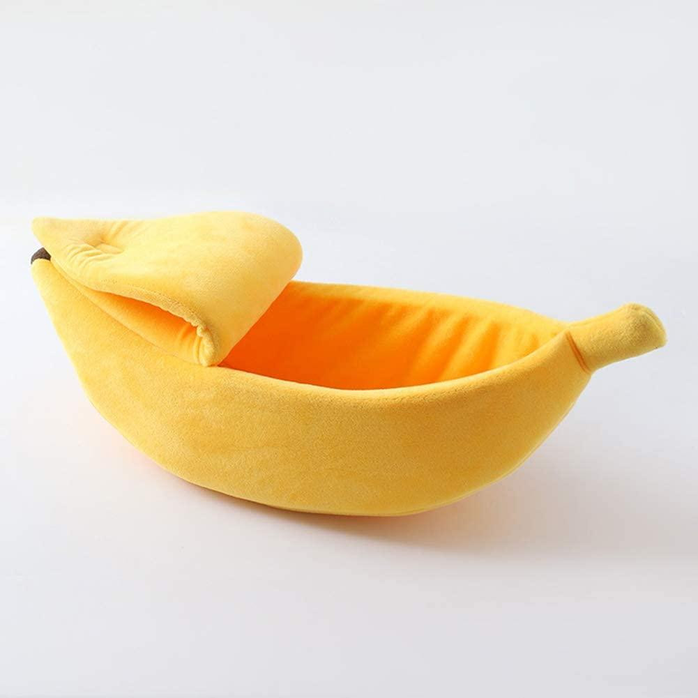 Bananenförmiger Katzenkorb