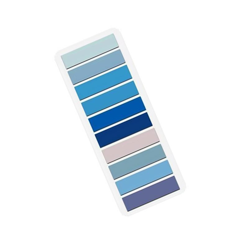 Onglets d'index - 200 pcs - bleu
