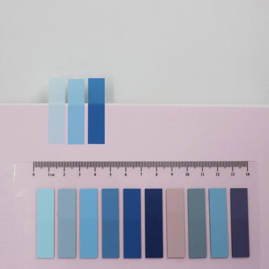 Onglets d'index - 200 pcs - bleu