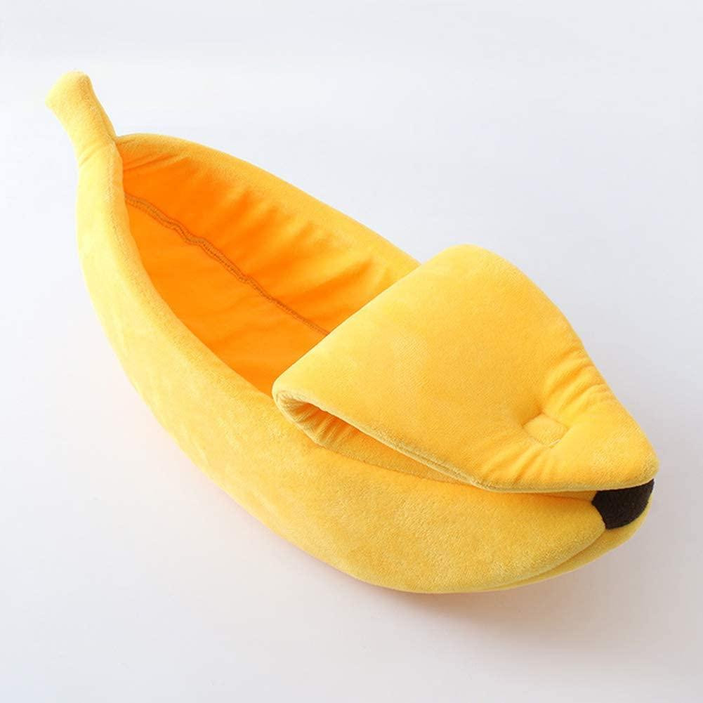 Bananenförmiger Katzenkorb