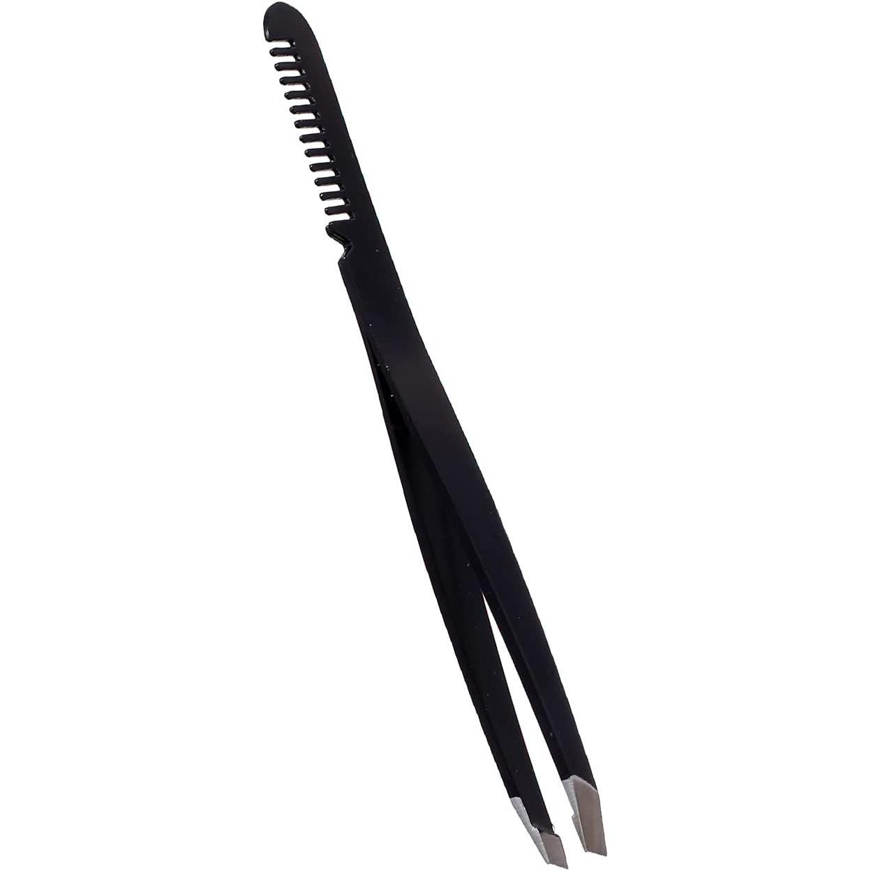 Pinças com pente - preto