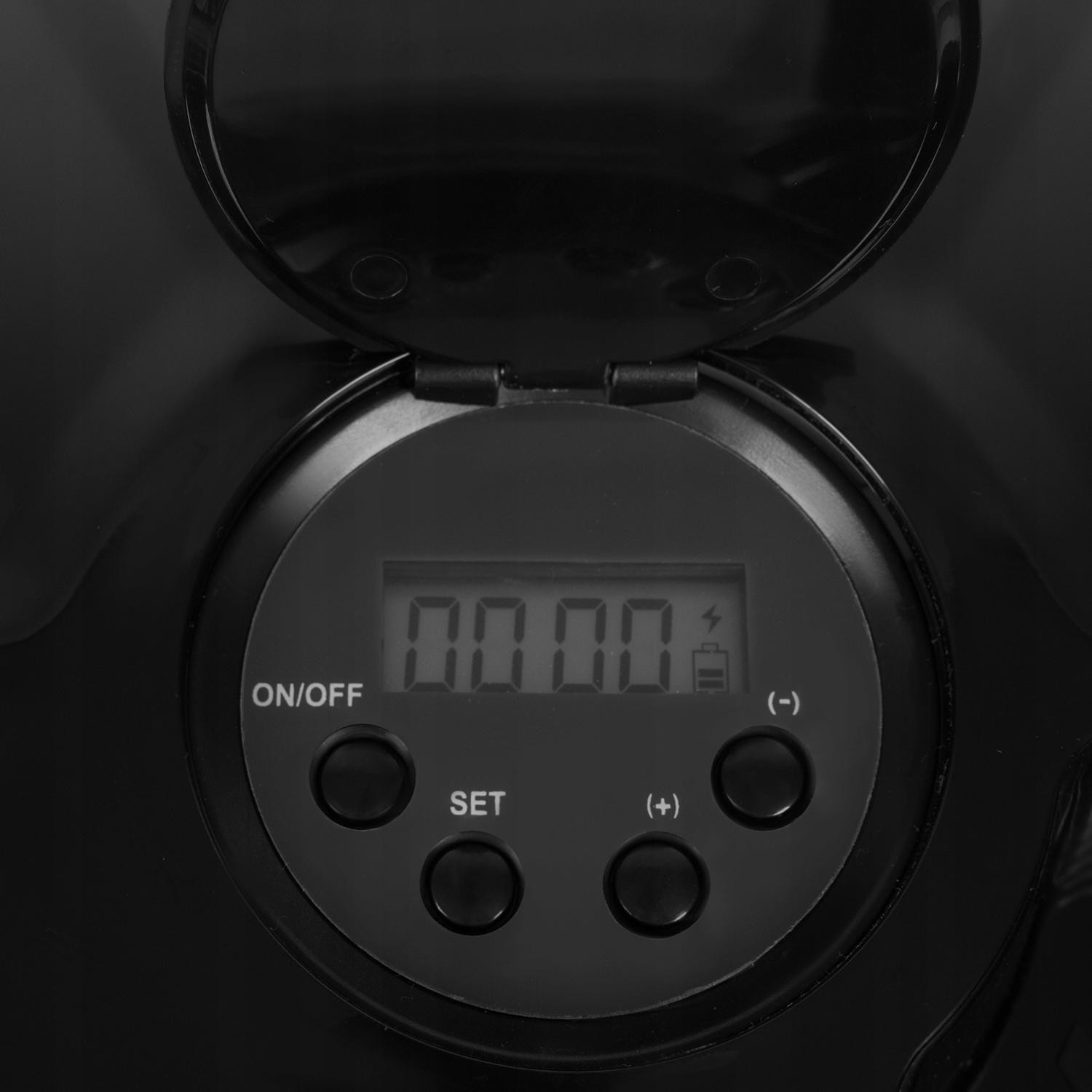 Voerautomaat met timer